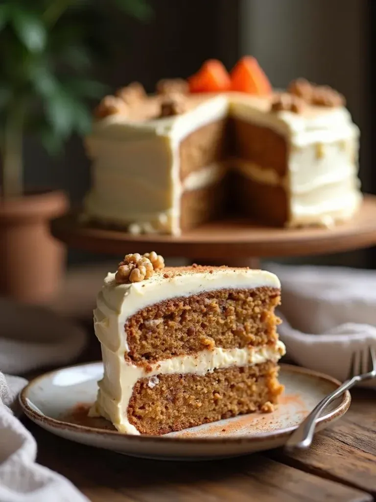 The Best Homemade Carrot Cake with Cream Cheese Frosting